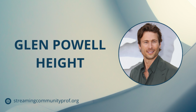 glen powell height